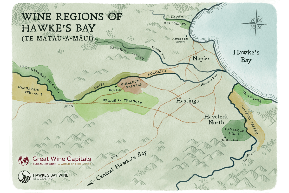 Wine Regions of Hawke’s Bay