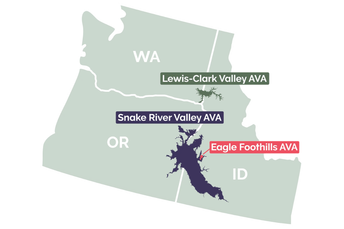 Idaho’s American Viticulture Areas (AVA)